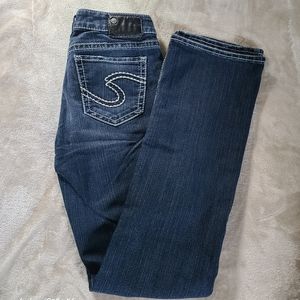 EUC Silver Suki High Slim Boot Jeans